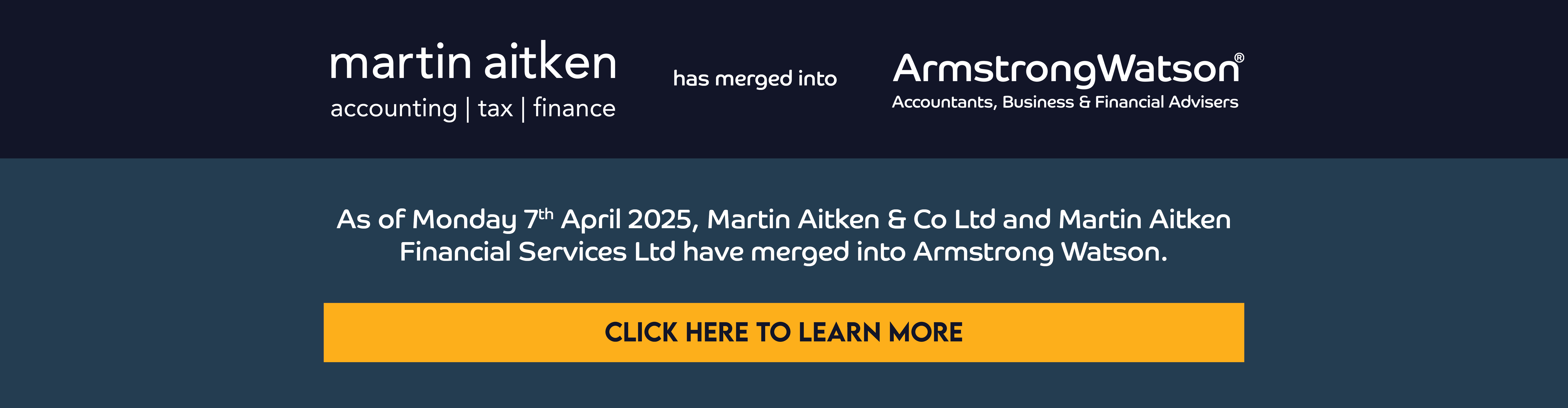 Martin Aitken Banner